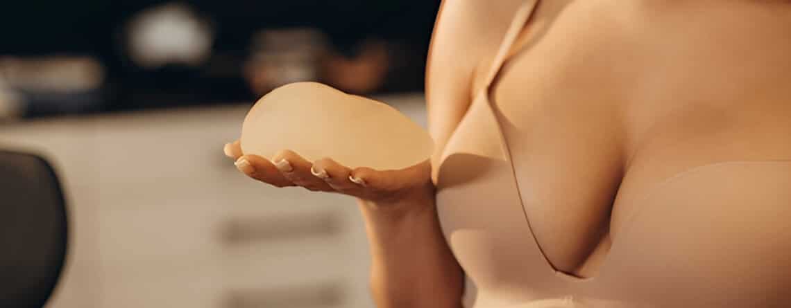 Breast augmentation surgery