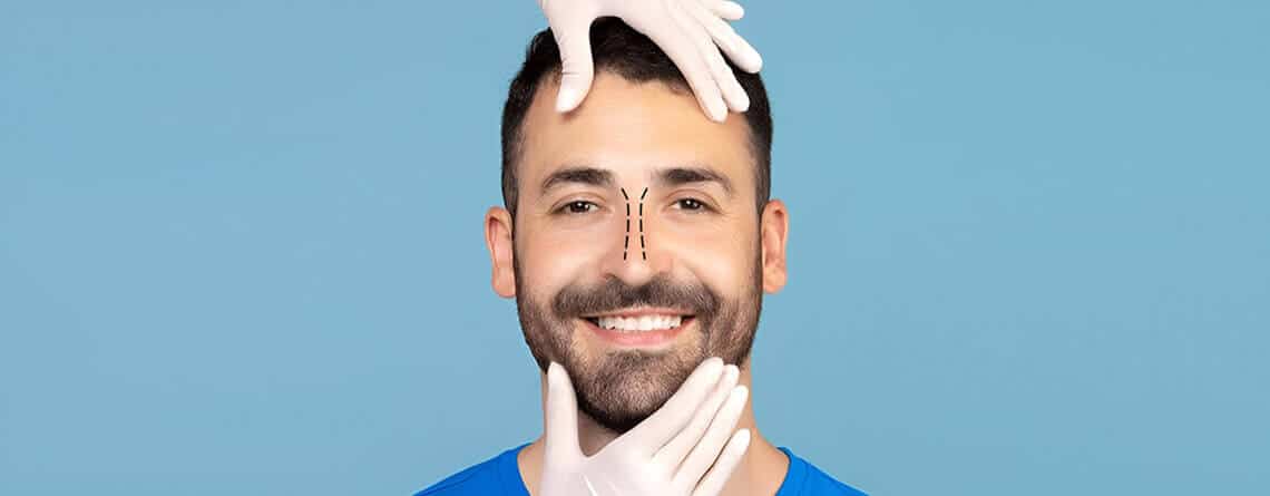 Nose job surgery