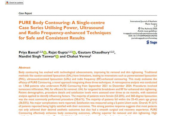 PURE-Body-Contouring-A-Single-centre-Case-Series-Utilising-Power-Ultrasound-and-Radio-Frequency-enhanced-Techniques